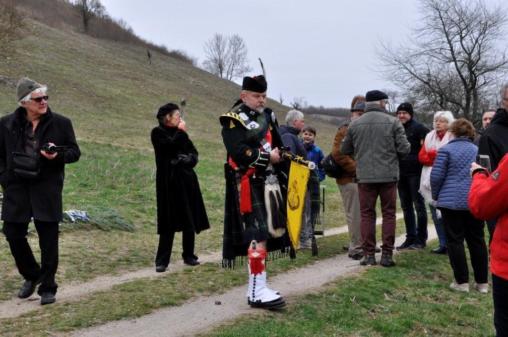 16. Piper Rainer Sieland in full Regalia. (MB Photo)