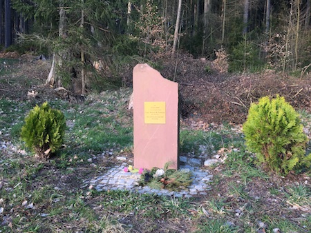 Memorial Cairn #1 - Capt. Wesley M. Tibbetts, P38 Lightning, USAAF.