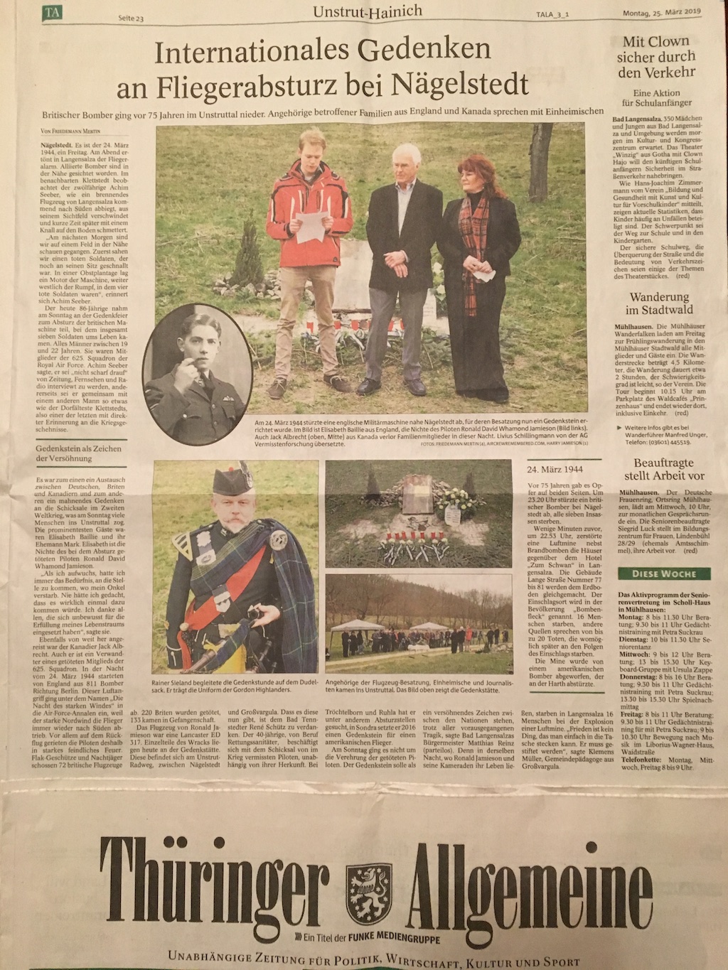 8. Newspaper - Thüringer Allgemeine.