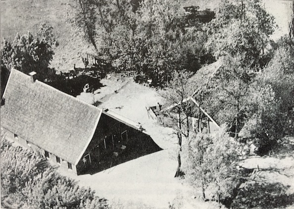 Koopman family farm where fragments of PB174 rained down after the explosion. Courtesy M. Klaassen.